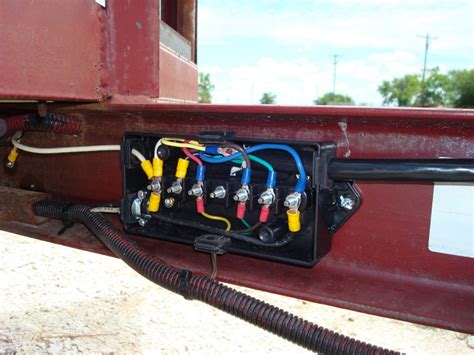 trailer connector junction box|trailer wiring junction box napa.